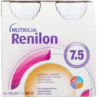Nutricia Renilon 7.5 Karamel 4x125 ml drankje