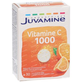 Juvamine Vitamine C 1000 30 bruistabletten