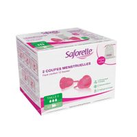 Saforelle® Coupes Menstruelles Taille 2 2 pièces