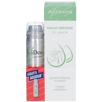 Axitrans Sweat Defense Douchegel + Axideo Spray GRATIS 2 stuks