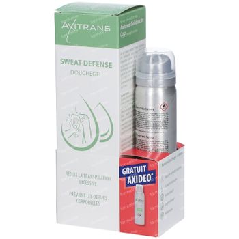 Axitrans Sweat Defense Douchegel + Axideo Spray GRATIS 2 stuks
