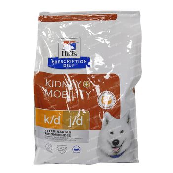 Hill's Prescription Diet Canine Kidney + Mobility K/D J/D 4 kg