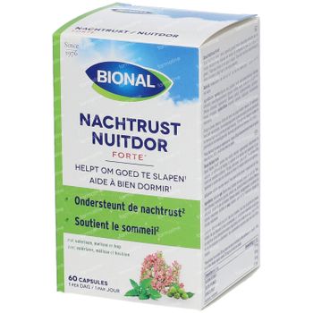 Bional Nuitdor – Nuit de Repos – Complément Alimentaire Naturel à la Valériane et au Houblon 60 capsules