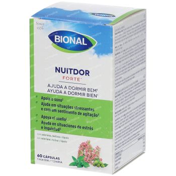 Bional Nachtrust – Nachtrust – Natuurlijk Voedingssupplement met Valeriaan en Hop 60 capsules