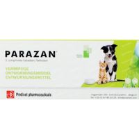 Parazan Ontwormingsmiddel 2 tabletten