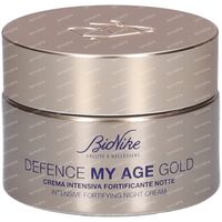 BioNike Defence My Age Gold Intensive Fortifying Night Cream 50 ml nachtcrème