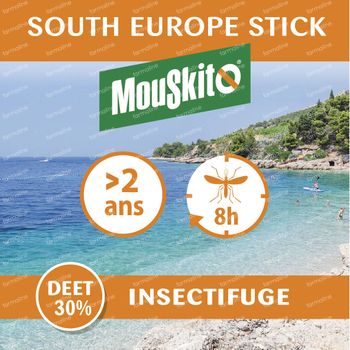 Mouskito® South Europe Stick 30% Deet 40 ml stick