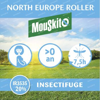 Mouskito® North Europe Roller 20% IR3535 75 ml rouleau