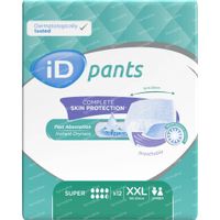 iD Pants Complete Skin Protection Super Extra Extra Large 12 stuks