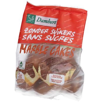 Damhert Zonder Suikers Marmercakes 180 g