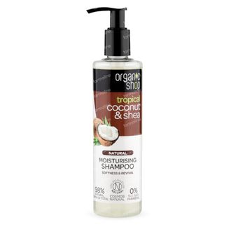 Organic Shop Natural Moisturising Shampoo Tropical Coconut & Shea 280 ml