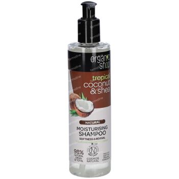 Organic Shop Natural Moisturising Shampoo Tropical Coconut & Shea 280 ml
