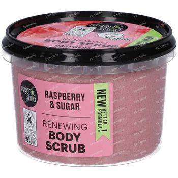 Organic Shop Body Scrub Raspberry Cream 250 ml