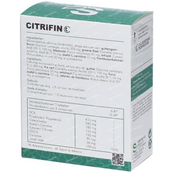 SoriaBel Citrifin 60 tabletten