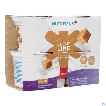  Nutrisens Cremeline HP/HC 2kcal Karamel 4x125 g
