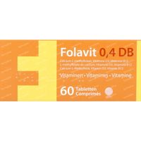 Folavit 0,4 DB 60 tabletten