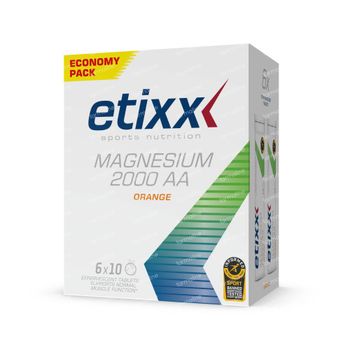 Etixx Magnésium 2000 AA 60 comprimés effervescents