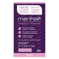 Manhaé Menopauze 3 maanden+1 gratis 90+30 capsules