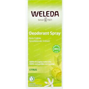 Weleda Citrus Deodorant Spray 100 ml deodorant