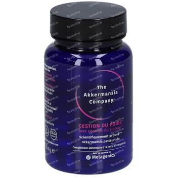 The Akkermansia Company® Gewichtscontrole 30 tabletten