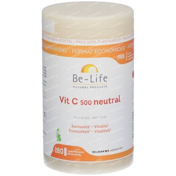 Be-Life Vitamine C 500 Neutral 180 kapseln