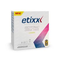 Etixx Isotonic Drink Tabs Lemon 6x10 bruistabletten