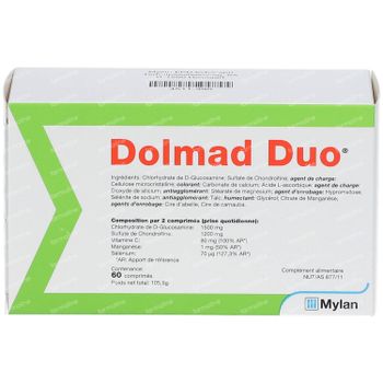 Dolmad Duo 60 tabletten
