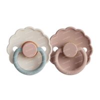 Frigg Sucette Daisy Candy - Blush 6-18 Mois 2 pièces