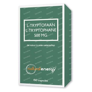 Natural Energy L-Tryptofane Nouvelle Formule 60 capsules
