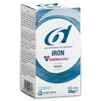 6D Sports Nutrition Iron Ferrochel 60 capsules
