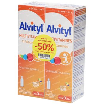 Alvityl® Multivitamines DUO 2x150 ml sirop