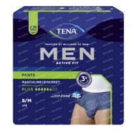 TENA Men Active Fit Pants Plus Small - Medium 772512 12 slips