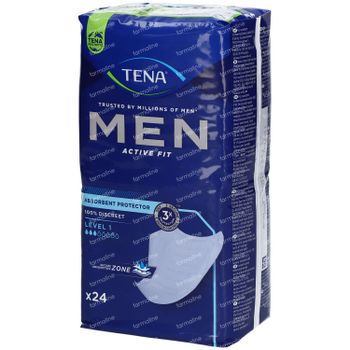 TENA Men Active Fit Absorbent Protector Level 1 750651 24 pièces