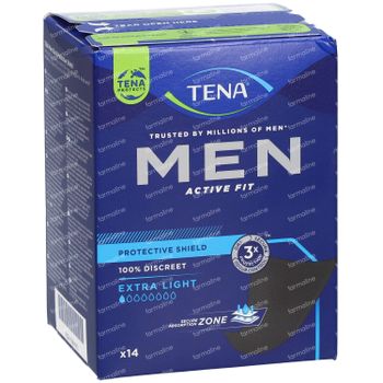 TENA Men Protective Shield Extra Light 750403 14 pièces