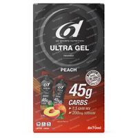 6D Sports Nutrition Ultra Gel Pêche 6x70 ml gel
