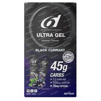 6D Sports Nutrition Ultra Gel Cassis 6x70 ml gel