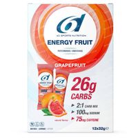 6D Sports Nutrition Energy Fruit Grapefruit 12x32 g reep