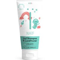 Naïf 2 in 1 Shampoo & Conditioner - Kids - 200ml - met Natuurlijke Ingrediënten