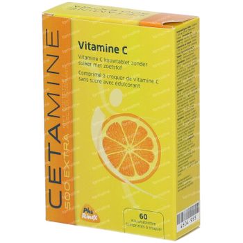 Cetamine 500 Extra Vitamine C 60 comprimés à croquer