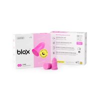 blox® Sleep Bouchons d'Oreille en Mousse Small Rose 5 paire bouchons auriculaires