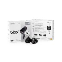 blox® Music Bouchons d'Oreille Medium - Large Noir 1 paire bouchons auriculaires