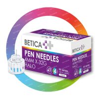 Betica Pen Needles Halo 4 mm 32 g 100 aiguille à injection