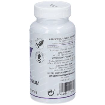 Soria Natural® Kalium - Potassium 180 mg 60 comprimés