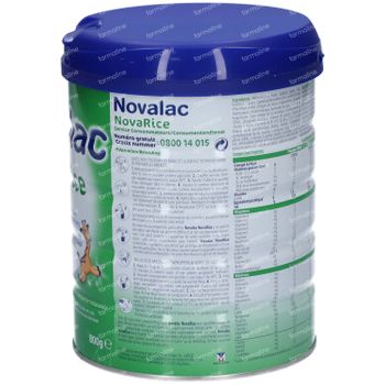 Novalac NovaRice 800 g poudre