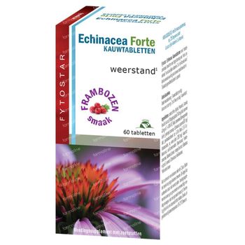 Fytostar Echinacea Forte Kauwtabletten 60 kauwtabletten