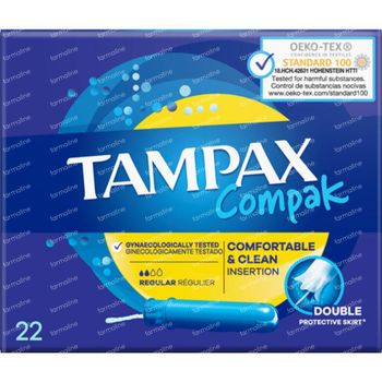 Tampax Compak Regular 22 tamponaden