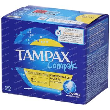 Tampax Compak Regular 22 tamponaden