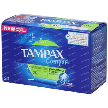 Tampax Compak Super 22 tampons
