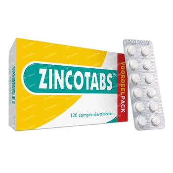 Zincotabs 120 comprimés