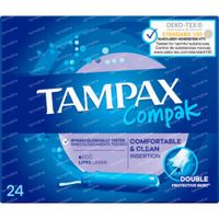 Image of Tampax Compak Light 24 tampons 
